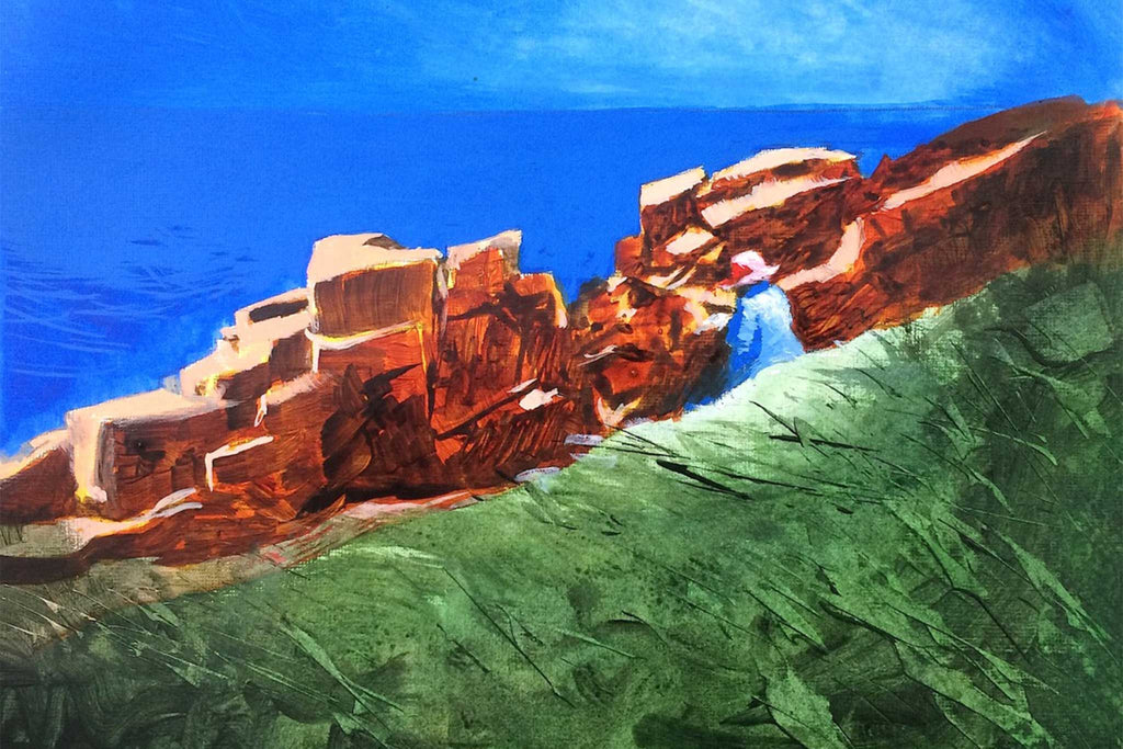 Inspired By... Laura Knight - On the Cliffs