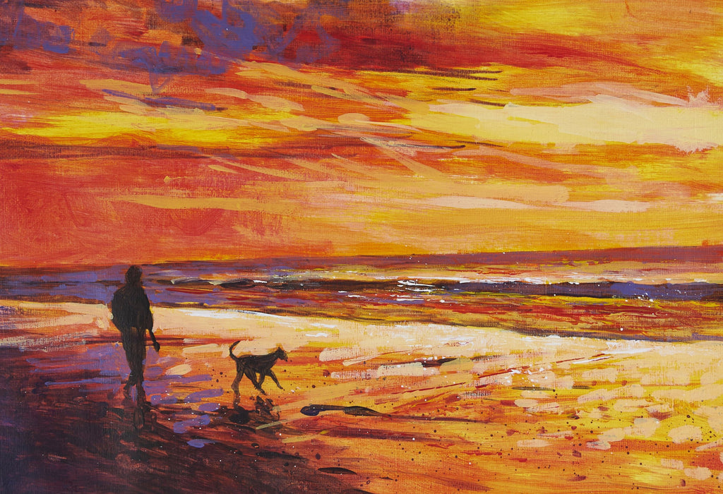 Sunset Dog Walk